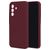 Mobiparts Samsung Galaxy A36 Siliconen Hoesje Backcover - Plum Red
