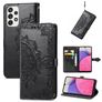 Mobigear Mandala Samsung Galaxy A33 Hoesje Bookcase Portemonnee - Zwart