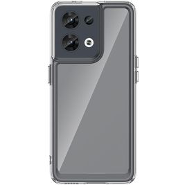 Mobigear Crystal Doorzichtig OPPO Reno 8 5G Hoesje Hardcase Backcover - Transparant