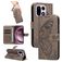 Mobigear Butterfly OnePlus 15 Hoesje Bookcase Portemonnee - Grijs
