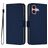 Mobigear Urban Wallet iPhone 16 Hoesje Bookcase Portemonnee - Marineblauw