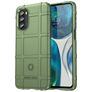 Mobigear Rugged Shield Motorola Moto G82 Hoesje Flexibel TPU Backcover Shockproof - Groen