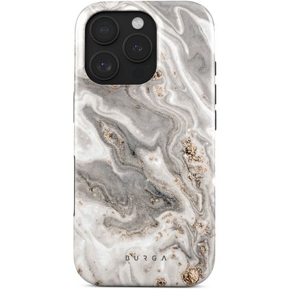 Burga Tough iPhone 16 Pro Max Hoesje Hardcase Backcover Shockproof - Snowstorm
