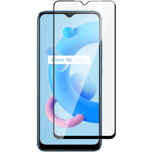 Mobigear Premium Realme C11 (2021) Glazen Screenprotector - Case Friendly - Zwart