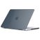 Mobigear Glossy MacBook Pro 16 Inch (2021-2024) Hoes Hardshell Laptopcover MacBook Case - Zwart - Model A2485 / A2780 / A2991 / A3186