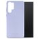 Mobilize Rubber Gelly Samsung Galaxy S23 Ultra Hoesje Flexibel TPU Backcover - Pastel Purple