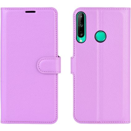 Mobigear Classic Huawei P40 Lite E Hoesje Bookcase Portemonnee - Paars