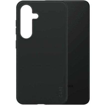CARE by PanzerGlass Fashionable Samsung Galaxy S24 Siliconen Hoesje Backcover - Zwart