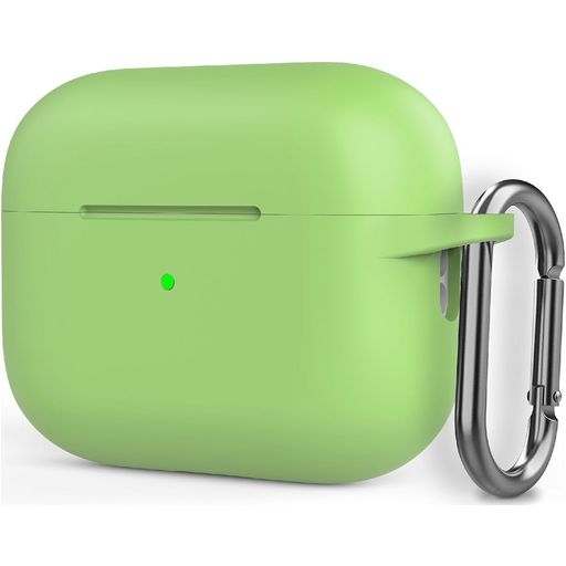 Mobigear Classic Apple AirPods Pro 2 Hoesje Flexibel Siliconen - Groen