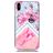 Mobigear Marble Doorzichtig iPhone XS Max Hoesje Flexibel TPU Backcover - Bloemen
