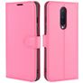 Mobigear Classic OnePlus 8 Hoesje Bookcase Portemonnee - Magenta