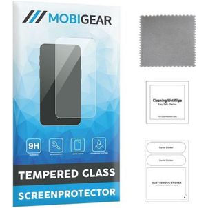 Mobigear Premium HTC Desire 21 Pro Glazen Screenprotector - Case Friendly - Zwart