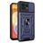 Mobigear Armor Ring Cam Slide Motorola Edge 40 Pro Hoesje Hardcase Backcover Shockproof met Ringhouder en Camera Slider - Blauw