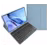 Mobigear Keys iPad 10 (2022) Hoes QWERTY Bluetooth Toetsenbord Bookcase + Stylus Houder - Blauw