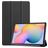 Mobigear Tri-Fold Samsung Galaxy Tab S6 Lite Hoes Bookcase - Zwart
