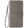 Mobigear Mandala Motorola One Fusion Plus Hoesje Bookcase Portemonnee - Grijs