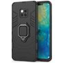 Mobigear Armor Ring Huawei Mate 20 Pro Hoesje Hardcase Backcover Shockproof met Ringhouder - Zwart