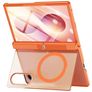 Mobigear Kickstand Samsung Galaxy Z Fold 8 MagSafe Hoesje Hardcase Backcover Shockproof met Standaard - Oranje