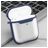 Mobigear Shockproof Apple AirPods 2 Hoesje Flexibel TPU - Donkerblauw