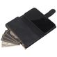 Mobigear Zipper iPhone 12 Pro Max Hoesje Bookcase Portemonnee - Zwart