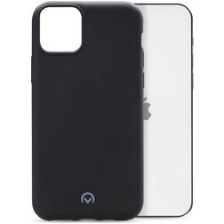 Mobilize Rubber Gelly iPhone 12 Pro Hoesje Flexibel TPU Backcover - Matt Black