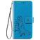 Mobigear Clover Samsung Galaxy A32 4G Hoesje Bookcase Portemonnee - Blauw