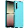 Mobigear Crystal Sony Xperia 10 V Hoesje Flexibel TPU Backcover - Blauw