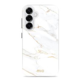 MIO Samsung Galaxy S26 Plus MagSafe Hoesje Hardcase Backcover - White Marble