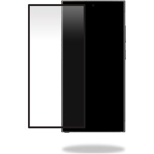 Mobilize Samsung Galaxy S24 Ultra Glazen Screenprotector Privacy - Case Friendly - Zwart