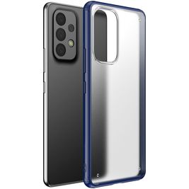 Mobigear Shockproof Samsung Galaxy A73 Hoesje Hardcase Backcover Shockproof - Donkerblauw