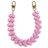 Mobigear Hard kunststof Heart Universeel Verstelbaar Telefoonkoord - Blush Pink