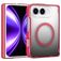 Mobigear Crystal iPhone Duo MagSafe Hoesje Hardcase Backcover - Cherry Red