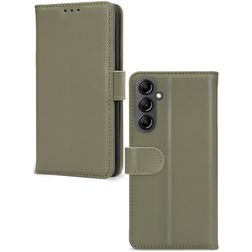 Mobilize Premium Gelly Wallet Samsung Galaxy A14 Hoesje Bookcase Portemonnee - Groen