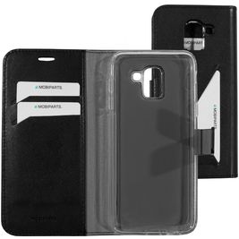 Mobiparts Classic Wallet Samsung Galaxy J6 (2018) Hoesje Bookcase Portemonnee - Zwart