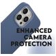 CARE by PanzerGlass Fashionable iPhone 16 Pro Max Siliconen MagSafe Hoesje Backcover - Blauw