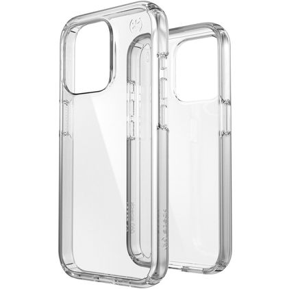 Speck Presidio Perfect Clear Doorzichtig iPhone 15 Pro Hoesje Hardcase Backcover Shockproof - Transparant