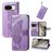 Mobigear Butterfly Google Pixel 8 Hoesje Bookcase Portemonnee - Paars