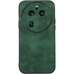 Mobigear Fabric OPPO Find X6 Pro Hoesje Hardcase Backcover - Groen