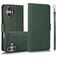 Mobigear Wallet iPhone 16 Plus Hoesje Uitneembare 2in1 Bookcase Portemonnee - Groen