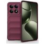 Mobigear Bumpy Xiaomi 14T Hoesje Flexibel TPU Backcover - Rood