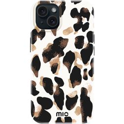 MIO iPhone 15 MagSafe Hoesje Hardcase Backcover - Leopard