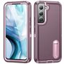 Mobigear Rugged Stand Samsung Galaxy S23 Plus Hoesje Hardcase Backcover Shockproof met Standaard - Paars