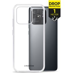 Mobilize Naked Protection Doorzichtig Xiaomi Redmi 10C Hoesje Hardcase Backcover Shockproof - Transparant