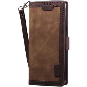Mobigear Two Tone Huawei P40 Hoesje Bookcase Portemonnee - Bruin