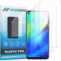 Mobigear Motorola Moto G8 Power Screenprotector Folie - Case Friendly (3-Pack)