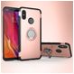 Mobigear Armor Ring Xiaomi Mi 8 Hoesje Hardcase Backcover Shockproof met Ringhouder - Roségoud