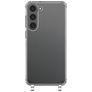 Mobigear Mix & Match Doorzichtig Samsung Galaxy S23 Plus Flexibel TPU Hoesje met koord - Transparant