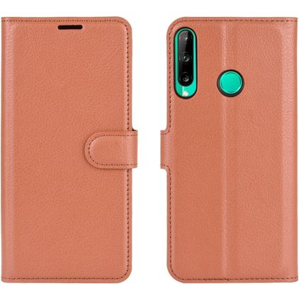 Mobigear Classic Huawei P40 Lite E Hoesje Bookcase Portemonnee - Bruin