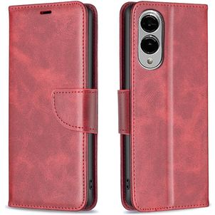 Mobigear Excellent Samsung Galaxy S25 Edge Hoesje Bookcase Portemonnee - Rood