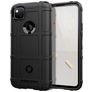 Mobigear Rugged Shield Google Pixel 5 Hoesje Flexibel TPU Backcover Shockproof - Zwart